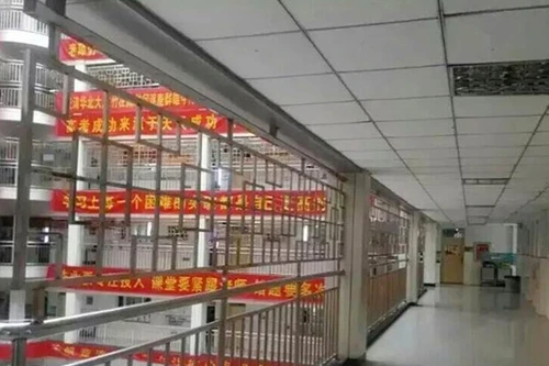 Dựng rào sắt ngăn học sinh tự tử