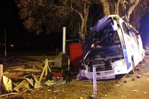 Tai nạn xe khách nghiêm trọng tại Thổ Nhĩ Kỳ