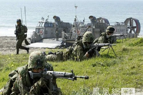 40.000 quân Mỹ- Nhật bắt đầu tập trận chung quy mô cực lớn trên biển