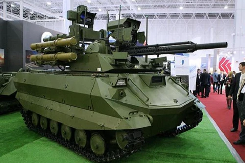 Nga tính triển khai robot chiến đấu Uran-9 mới phát triển tới Syria