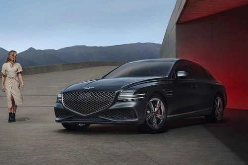 [ẢNH] Genesis G80 Sport 2022 ra mắt với nhiều tính năng vượt trội