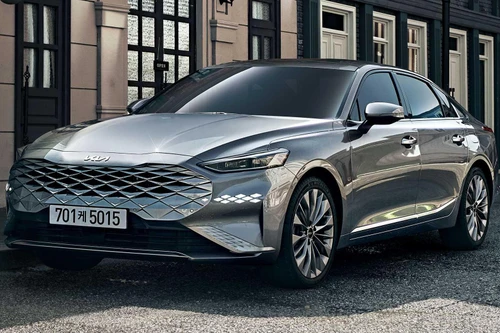 [ẢNH] Kia K8 trình làng với thiết kế mới lạ, bóng bẩy