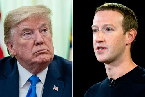 Facebook khóa tài khoản của ông Donald Trump ít nhất 2 tuần