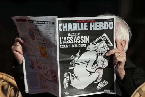 Charlie Hebdo tái xuất bản hình ảnh biếm họa nhà tiên tri Mohammed