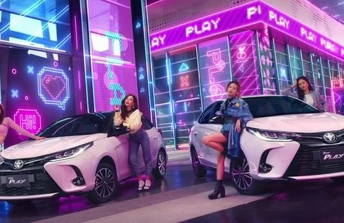 [ẢNH] Xuất hiện Toyota Yaris phiên bản đặc biệt dành cho nữ giới trẻ tuổi