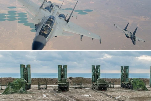 [ẢNH] S-400 Trung Quốc đối đầu Su-30MKI Ấn Độ: Ai sẽ giành chiến thắng?