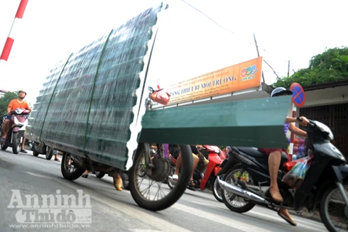 Mở cao điểm xử lý xe giả danh thương binh, xe chở hàng cồng kềnh