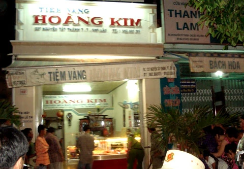 Bắt thủ phạm cướp tiệm vàng Hoàng Kim