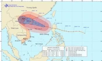 Công điện khẩn của Thủ tướng Chính phủ về ứng phó với bão số 5