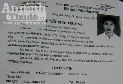 Truy nã kẻ đưa người lao động “lên mây”