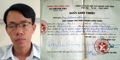 Giả danh nhà báo để lừa đảo