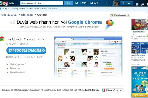 Google thúc đẩy phát triển trình duyệt Chrome tại Việt Nam