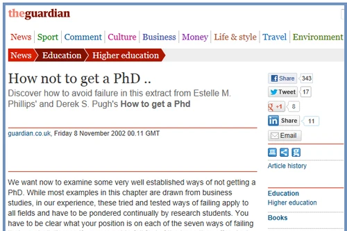 Bạn có thực sự có khả năng... “làm” Tiến sỹ?