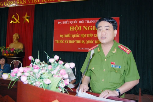 ĐBQH Hà Nội tiếp xúc cử tri đơn vị bầu cử số 5