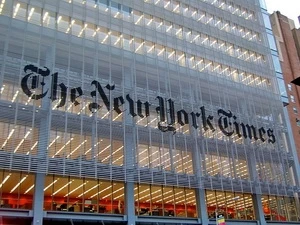 Báo New York Times tăng vọt lượng phát hành nhờ thu phí tin điện tử