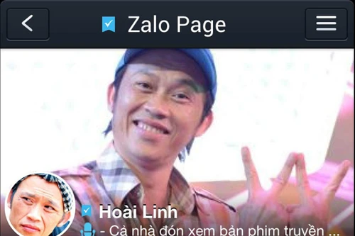 Thanh Bùi, Hoài Linh sẽ quảng bá cho Zalo?