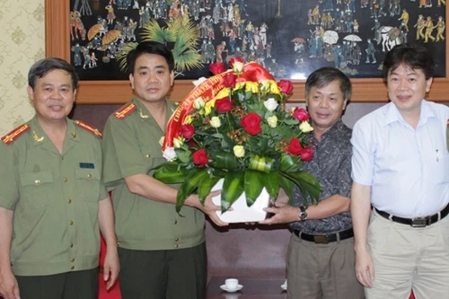 “Cảm ơn các cơ quan báo chí đã luôn ủng hộ, hợp tác với Công an Hà Nội”