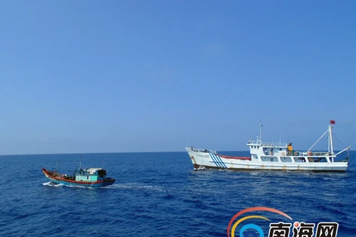 Tàu hải giám Trung Quốc “xua đuổi” hai tàu cá Việt Nam ngay tại Hoàng Sa
