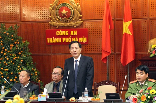 Công an Hà Nội gặp mặt lãnh đạo các cơ quan báo chí