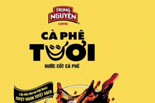 Trung Nguyên ra mắt dòng sản phẩm cà phê tươi nguyên chất