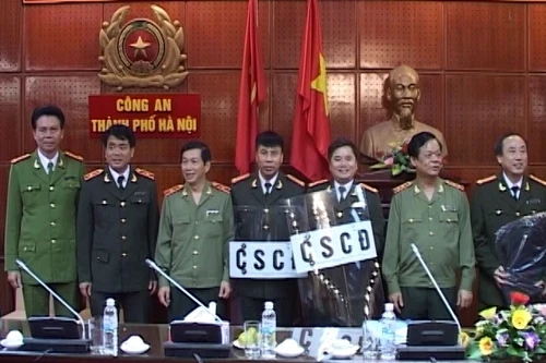 Tổng cục Hậu cần kỹ thuật Bộ Công an làm việc với CATP Hà Nội