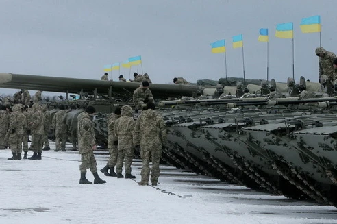 [ẢNH] Kinh ngạc trước số lượng cực lớn tăng thiết giáp quân đội Ukraine tiếp nhận năm 2018