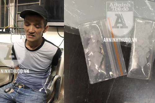 'Vắt vẻo' trên xe máy lúc đêm, đối tượng bị CSCĐ phát hiện giấu ma túy