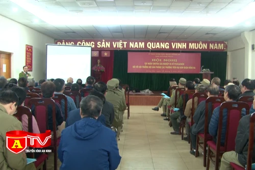 Tập huấn PCCC & CNCH cho gần 400 đội trưởng đội dân phòng 