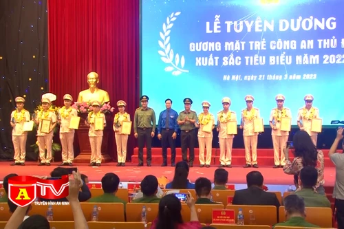 Vinh danh các gương mặt trẻ Công an Thủ đô xuất sắc, tiêu biểu
