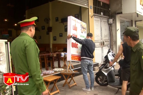 Xử lý nghiêm vi phạm trật tự đô thị, trật tự an toàn giao thông