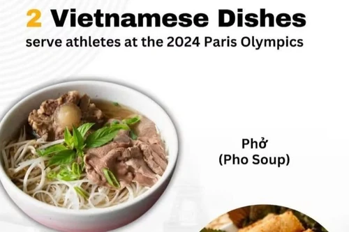 Ẩm thực Việt Nam xuất hiện trong thực đơn Olympic Paris 2024