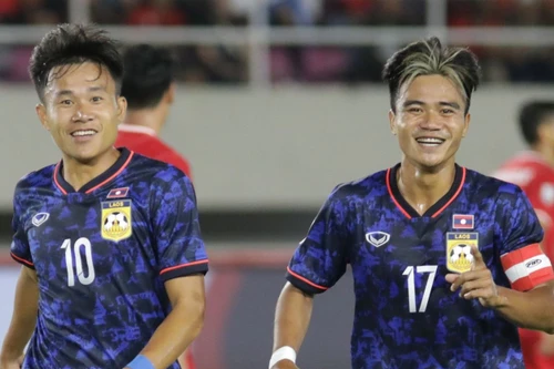 Tuyển Lào gây sốc cho Indonesia