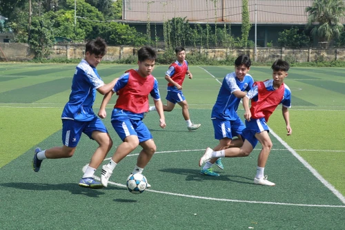 Nhà cựu á quân miệt mài tập luyện cho mùa giải 2024