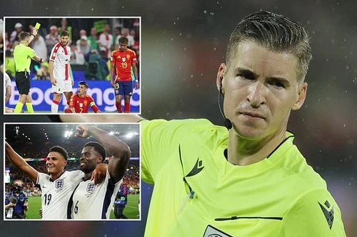 Trọng tài điều khiển trận chung kết EURO 2024 gây tranh cãi lớn