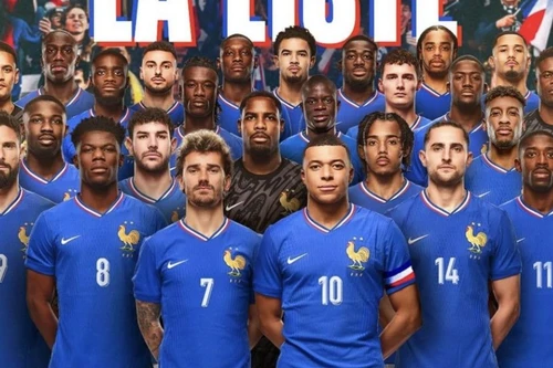Bất ngờ danh sách tuyển Pháp dự EURO 2024