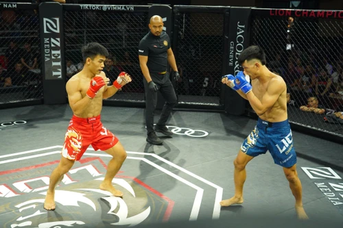 Võ sĩ Trần Ngọc Lượng hạ đẹp học trò Johnny Trí Nguyễn trên sàn MMA