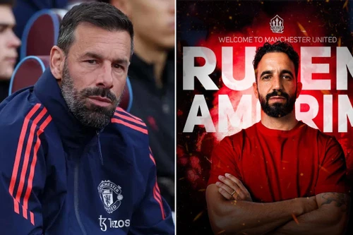 Van Nistelrooy dẫn dắt MU thêm 3 trận trước khi 'trả ghế' cho Amorim