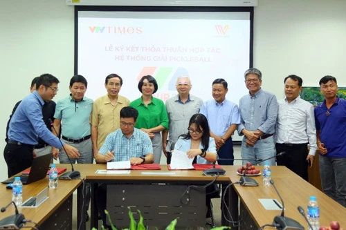 Ký thỏa thuận quan trọng phát triển môn pickleball ở Việt Nam