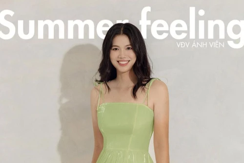 Ánh Viên xinh đẹp khi làm người mẫu ảnh