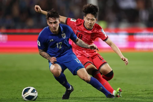 Tuyển Thái Lan bị Hàn Quốc vùi dập ngay trên sân nhà