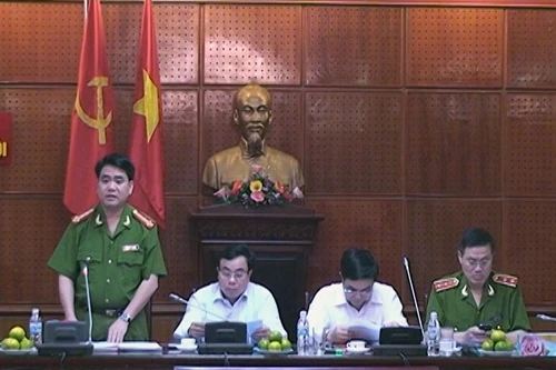 Đoàn giám sát Ủy ban QP-AN làm việc với CATP Hà Nội