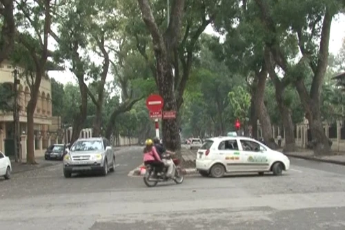 Tổ chức lại giao thông trên tuyến phố Cao Bá Quát