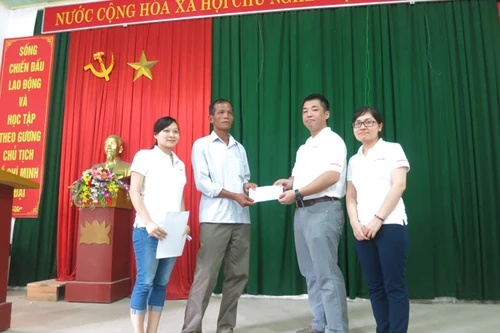 Honda Việt Nam ủng hộ 1,3 tỷ đồng cho đồng bào lũ lụt