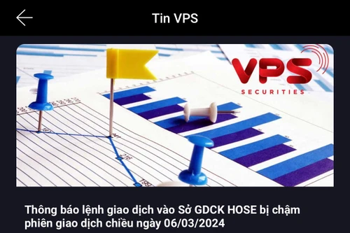 Công ty chứng khoán phản ánh sàn HOSE bị nghẽn lệnh