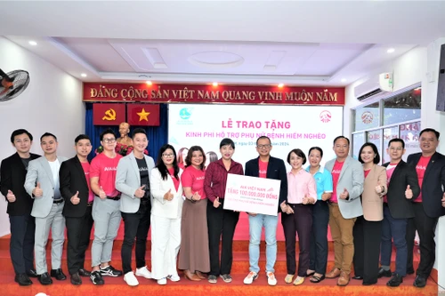 AIA Việt Nam đồng hành cùng Hội Liên hiệp Phụ nữ TP.HCM hỗ trợ phụ nữ mắc bệnh hiểm nghèo
