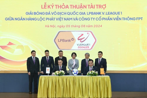 LPBank trở thành nhà tài trợ chính Giải bóng đá Vô địch quốc gia LPBank V.League 1 – 2024/25