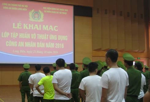 Nâng cao bản lĩnh, trấn áp tội phạm