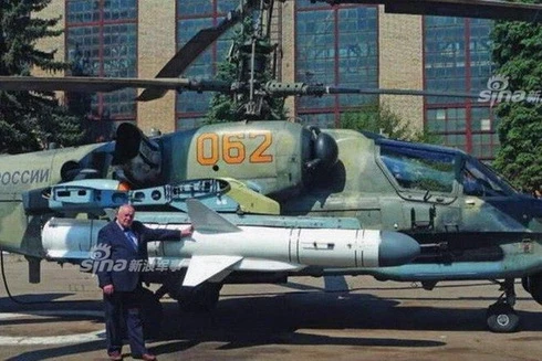 [ẢNH] Trực thăng tấn công Ka-52K thêm "nanh vuốt" nhờ tên lửa chống hạm Kh-35 Uran