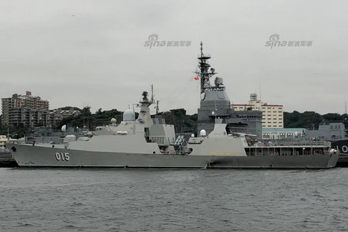 [ẢNH] Báo Trung Quốc quan tâm sâu sắc chuyến thăm Nhật Bản của Tàu 015 Việt Nam