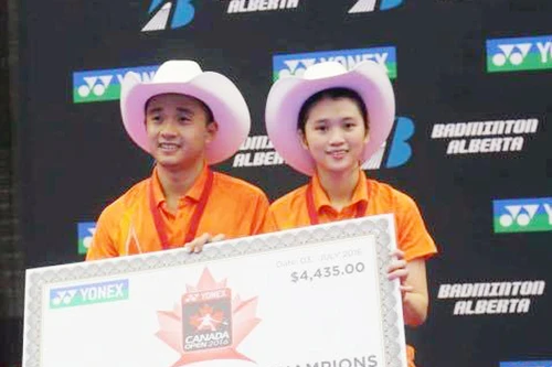 Cầu lông Việt Nam gây bất ngờ tại giải Canada mở rộng